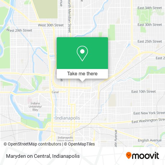 Mapa de Maryden on Central