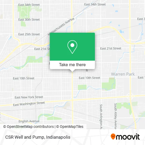 CSR Well and Pump map