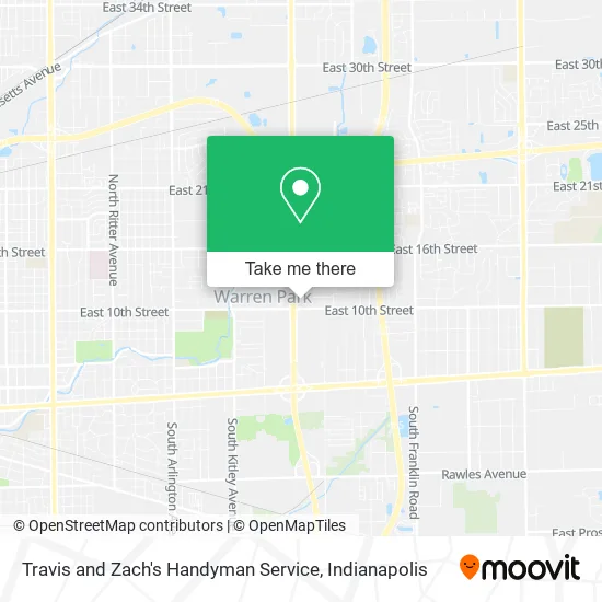 Travis and Zach's Handyman Service map