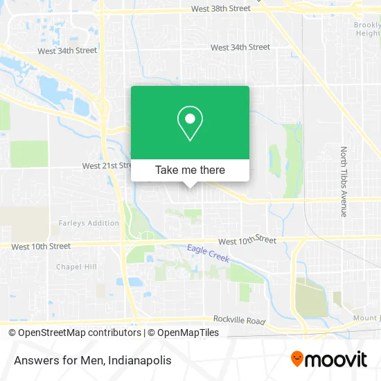 Answers for Men map