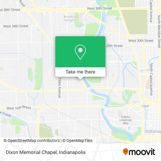 Mapa de Dixon Memorial Chapel