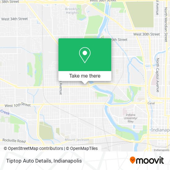 Mapa de Tiptop Auto Details