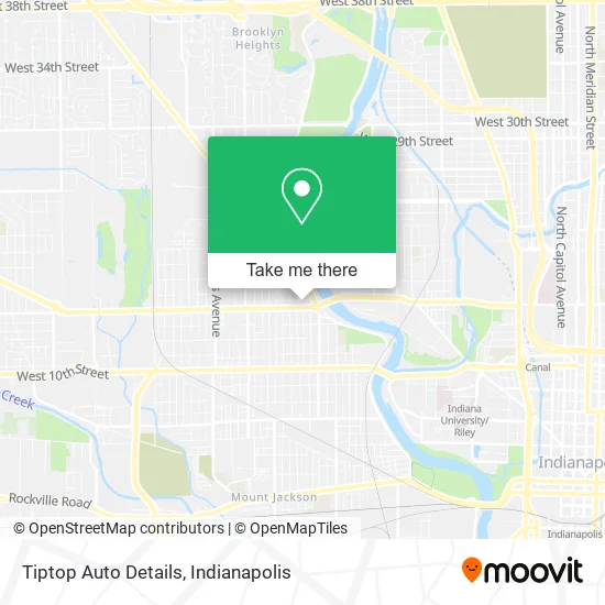 Tiptop Auto Details map