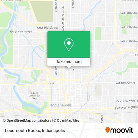Loudmouth Books map