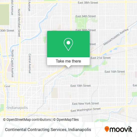 Continental Contracting Services map