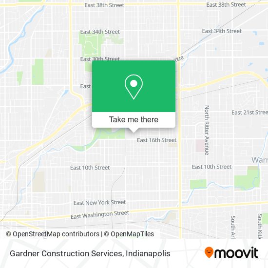 Mapa de Gardner Construction Services