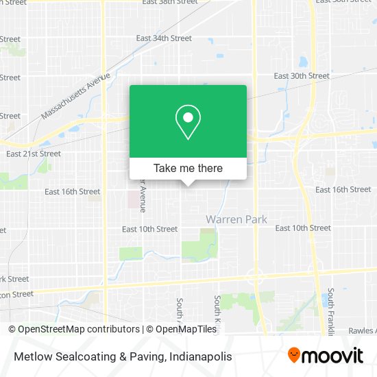 Mapa de Metlow Sealcoating & Paving