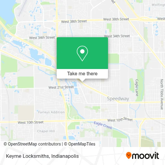 Keyme Locksmiths map