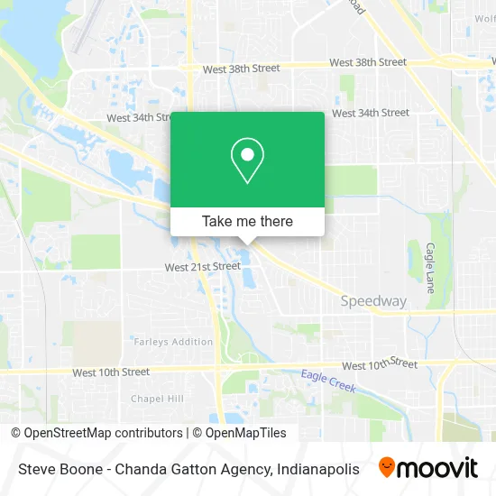 Steve Boone - Chanda Gatton Agency map