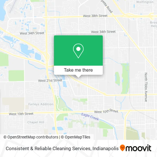 Mapa de Consistent & Reliable Cleaning Services