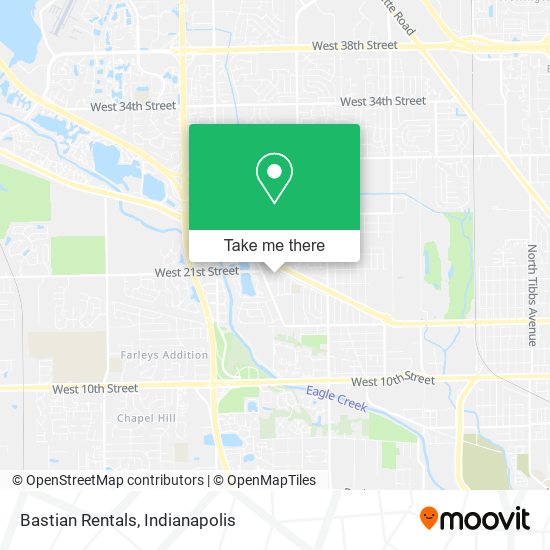 Bastian Rentals map