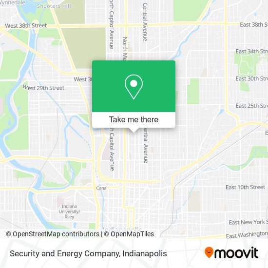 Security and Energy Company map