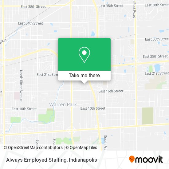 Mapa de Always Employed Staffing