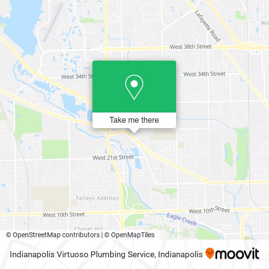 Mapa de Indianapolis Virtuoso Plumbing Service