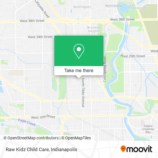 Mapa de Raw Kidz Child Care