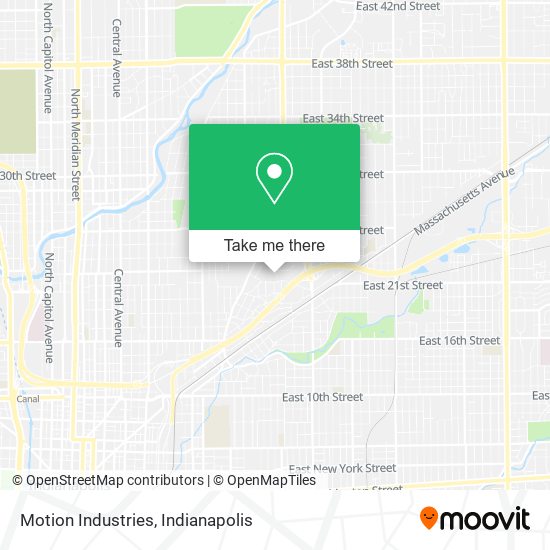 Mapa de Motion Industries