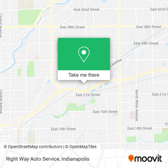 Right Way Auto Service map