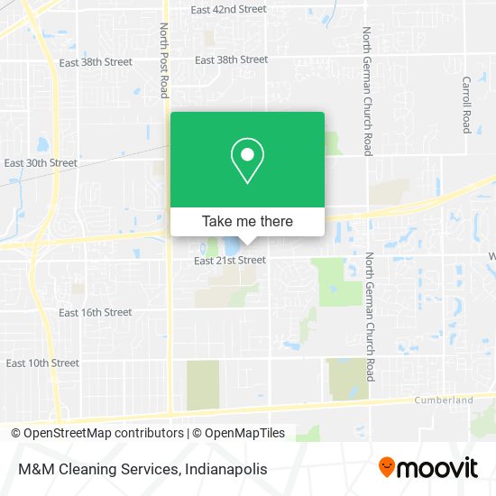 Mapa de M&M Cleaning Services