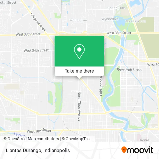 Mapa de Llantas Durango