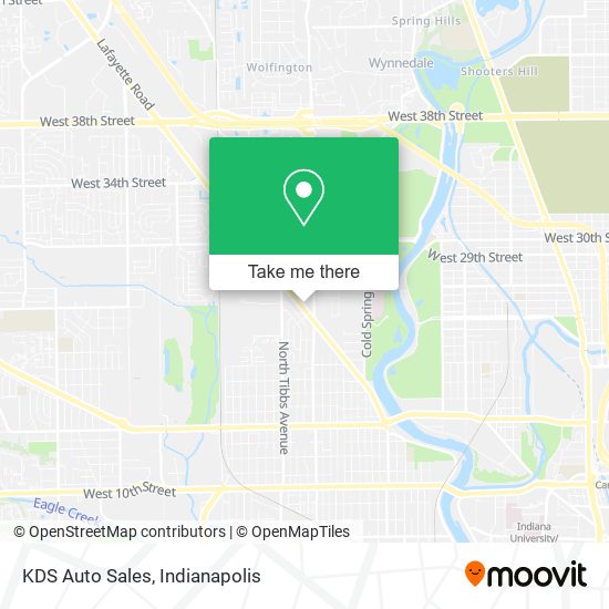 KDS Auto Sales map