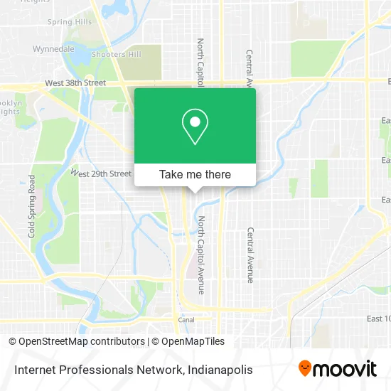 Internet Professionals Network map