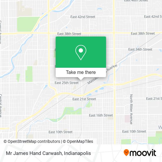 Mapa de Mr James Hand Carwash