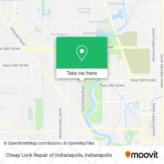 Cheap Lock Repair of Indianapolis map