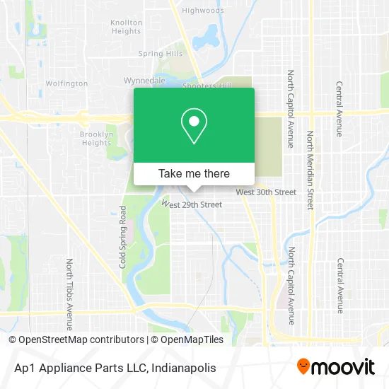 Ap1 Appliance Parts LLC map