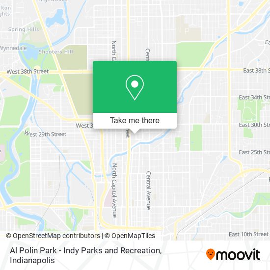 Al Polin Park - Indy Parks and Recreation map