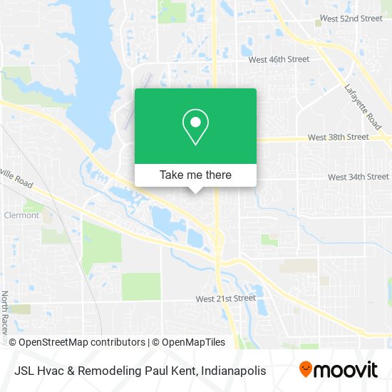 JSL Hvac & Remodeling Paul Kent map