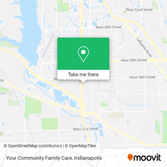 Your Community Family Care map