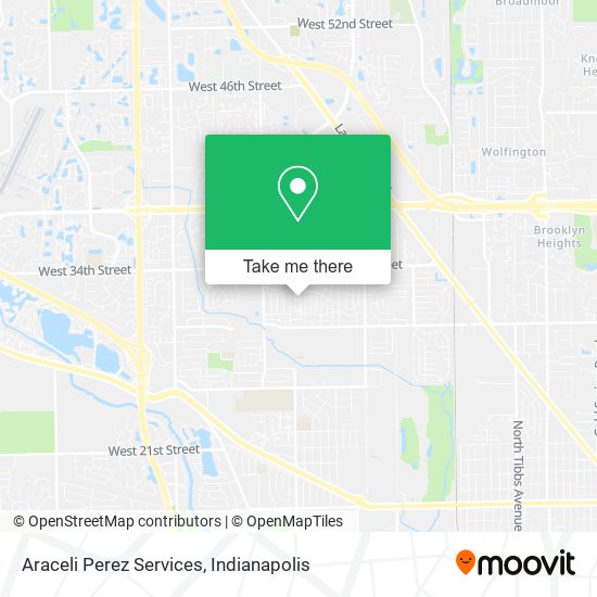 Mapa de Araceli Perez Services