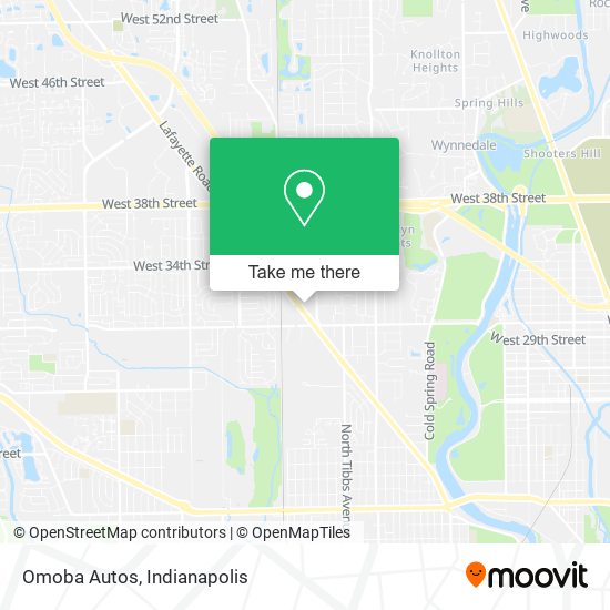 Omoba Autos map