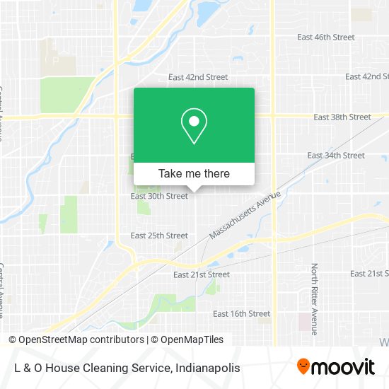 L & O House Cleaning Service map