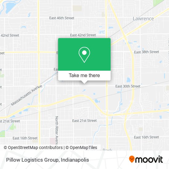 Mapa de Pillow Logistics Group