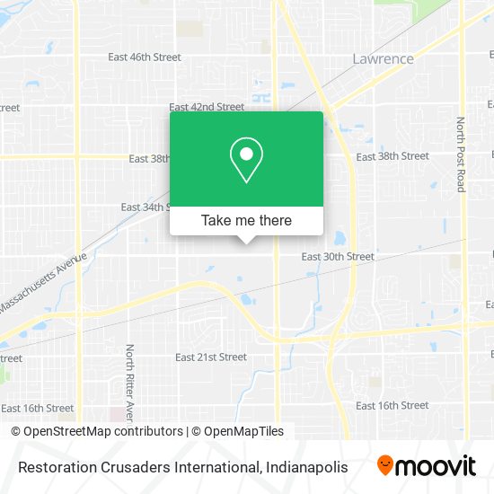 Mapa de Restoration Crusaders International