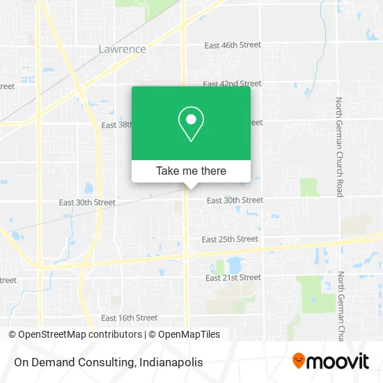 On Demand Consulting map