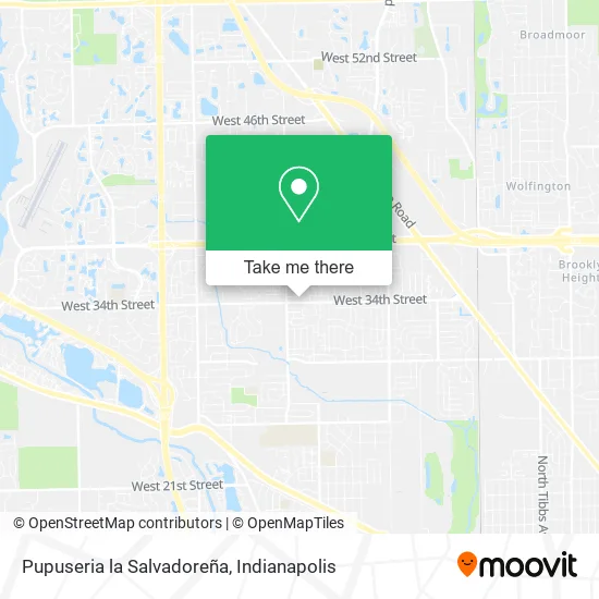 Mapa de Pupuseria la Salvadoreña