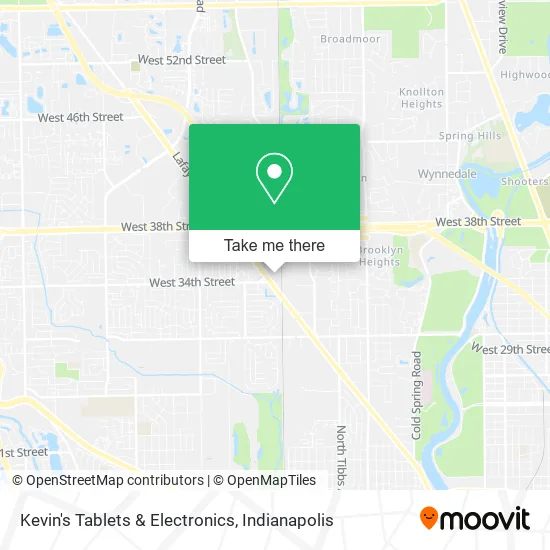 Kevin's Tablets & Electronics map