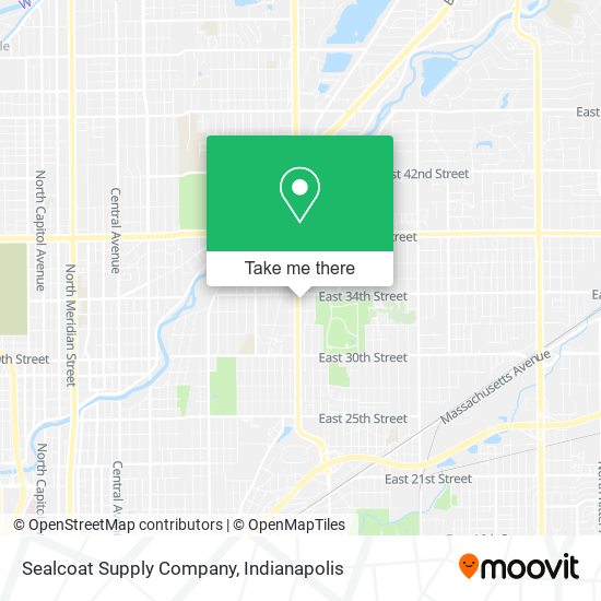 Sealcoat Supply Company map