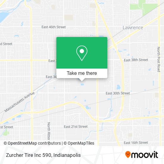 Zurcher Tire Inc 590 map