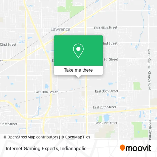 Internet Gaming Experts map