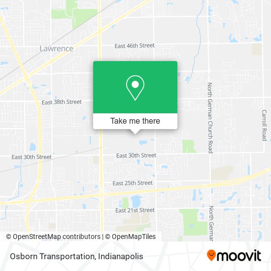 Osborn Transportation map