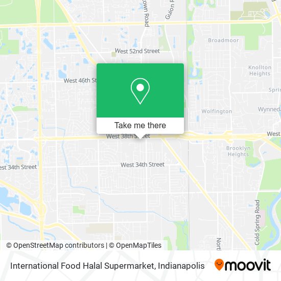 Mapa de International Food Halal Supermarket