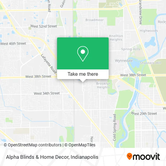 Alpha Blinds & Home Decor map