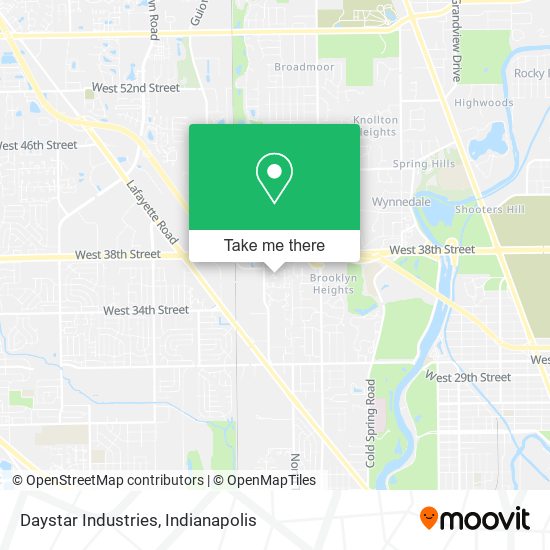 Daystar Industries map