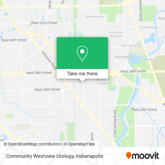 Community Westview Urology map