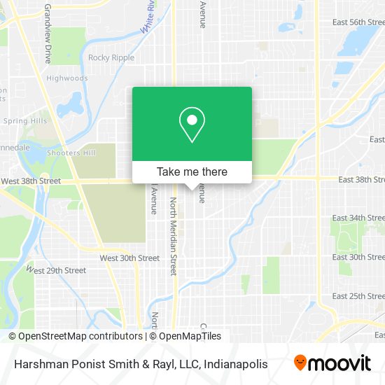 Mapa de Harshman Ponist Smith & Rayl, LLC