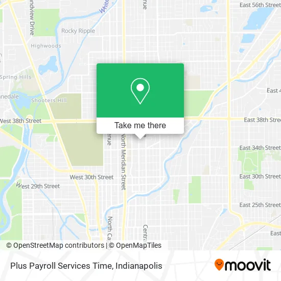 Plus Payroll Services Time map