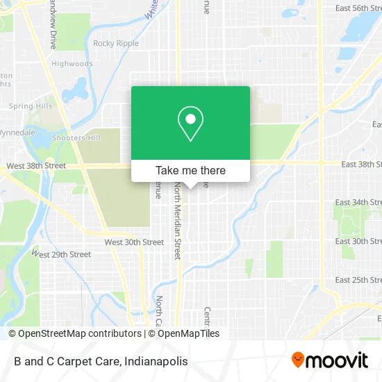 Mapa de B and C Carpet Care